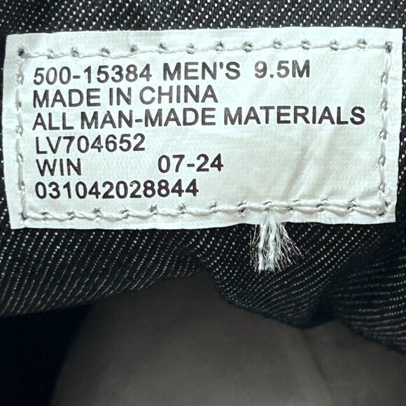 Levi's Men's Dean Boots Cushion Insole Rubber Outsole Brown US 9.5M - No Box - Picture 2 of 10